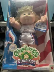 vintage 1996 olympic basketball cabbage patch kid doll