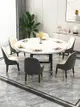 簡易大圓桌折疊桌子餐桌家用吃飯大桌子便攜式可移動出租屋雙折桌