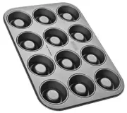 12 Count Nonstick Carbon Steel Shortcake Pan