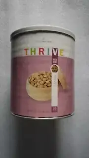 Thrive Life - Lentils 5.5 LB Can - 78 Servings - Extended Shelf Life 16+ Years