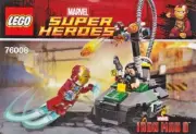 LEGO Instruction 76008 Super Heroes Iron Man Mandarin Showdown Manual Only