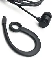 Single Side Earbud Headphones Stereo-to-mono in-Ear Earphone Ear Hook Earpiece for iPhone Android Smartphones MP3 Players