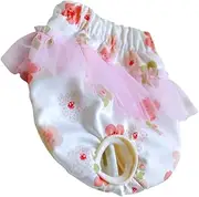 COSMEVIVI Puppy Protective Pant Dog Diaper Female Adorable Patterns Comfortable Easy to Wear Pet Products
