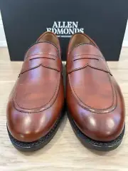 NEW! Allen Edmonds - Randolph 2.0 Penny Loafer - 10.5 D - Chili Museum Leather