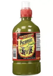 Picamas Salsa Brava Hot Sauce Green Hot Sauce 1 Bottle N.W. 16.6 F Oz