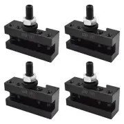 4pcs AXA#1 250-101 Quick Change Tool Post Turning & Facing Holders For CNC Lathe