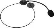 Fake Headset Mic for Dress up Lightweight Comfortable Plastic Headset Microphone for Halloween and Parties