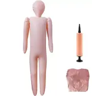 60" Full Size Inflatable Body Mannequin DIY Halloween Decorations Cosplay Pro...