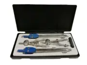 5 Drawing Instrument Set, Pack Type: Geometry Box - Marine Quality - Maritime/Bo