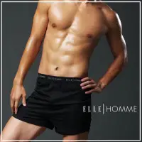 在飛比找蝦皮購物優惠-ELLE Homme （限量）吸濕排汗平口褲/四角褲(100