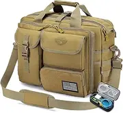 COSCOOA Tactical Messenger Bag, Tactical Briefcase for Man Military Laptop Bag Messenger Shoulder Bag