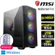 【微星平台】i9二四核 RTX4070 SUPER 白 WiN11P{幻夜宮}電競電腦(i9-14900F/B760/16G/2TB)