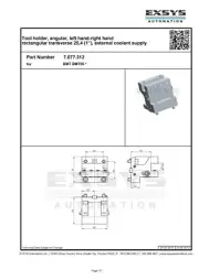 Turning tool holder, angular, left/right hand 25, 4 (1"), 7.077.312