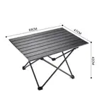 Outdoor Folding Desk Foldable Simple Aluminum Alloy Garden Picnic Camping Tables