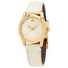 Gucci YA126580 G-Timeless 27MM Women's White Leather Watch