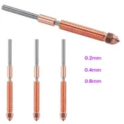 0.2mm/0.4mm/0.8mm Nozzle Hardened Steel Nozzle For Creality K2Plus 3D Printer