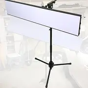 3 Stripe Dent Line Board Paintless Dent Repair Tool ，Dent Reflector Lamp, Extended Floor Standing Adjustable Stand，for Auto Body Dent Removal