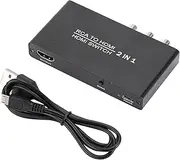 HD Converter, Multipurpose Output AV to, USB Cable, 3.82x2.28x0.59 inches 1080P AV HD, Composite Signal Upgrade for Enhanced TV Viewing, Perfect Home Use