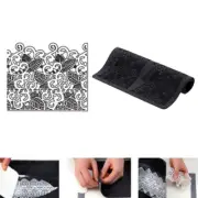 Silicone Flower Leaves Fondant Embossed Mold Lace Embossed Cake Mat Baking T_Z8
