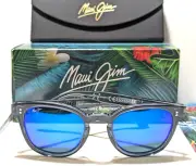 NEW Maui Jim Cheetah 5 Dove Grey Polarized Mirror Blue Hawaii Sunglass MJ842-27G