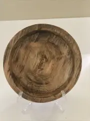Hand Turned Spalted Maple Bowl