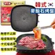 [方形] 麥飯石烤盤 烤盤 韓式烤盤 麥飯石烤肉 麥飯石不沾鍋 濾油烤盤 烤肉盤 烤肉用具 露營用品【RS1133】