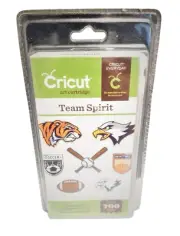 Brand New Factory Sealed: Cricut Art Cartridge TEAM SPIRIT Up To 700 Images