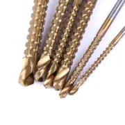 6Pcs HSS Countersink Drill Bit Titanium Coated HSS Saw Drilling Power ToolY_MA