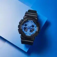 在飛比找ETMall東森購物網優惠-CASIO 卡西歐 G-SHOCK 藍色變形蟲系列手錶 (G