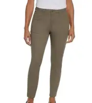 Banana Republic Ladies' High Rise Twill Pants | Green | Sz-12