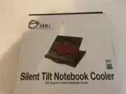 SIIG Silent Tilt Notebook Cooler Laptop Cooling 360 degree swivel Pad