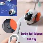 Turbo Tail 2.0 Cat Toy Best Turbo Tail Mouse Cat Toy Remote Control Toys 2024