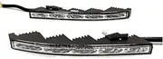 Fog Lights Car LED DRL Daylights Daytime Running Light Front Bumper Fog Lamp for Toyota for Land for Cruiser FJ200 2008 2009 2010 2011 2012 2013 Fog Light Lamp Assembly