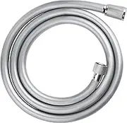 GROHE 28151001 Relexaflex 59" Non-Metallic Shower Hose, 59 inches, Starlight Chrome