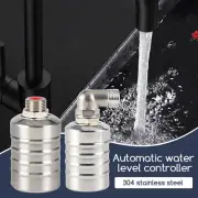 Water Level Float Valve 304 Stainless Steel, Filter Design, No Electricity
