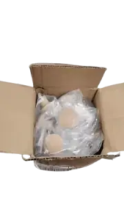 12-PACK Brainerd P10512V-BIR-C7 / 69220 Round Wood Cabinet Knob White Birch