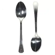 CHRISTOFLE Madison Hotel Collection Stainless Teaspoon Set of 2 (MSRP $50)