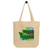 "My Specific Northwest" Eco Tote Bag Washington Pacific PNW Evergreen