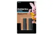 Duracell Ultra AAA Battery 1.5V Alkaline Batteries Longest Lasting 20 Pack