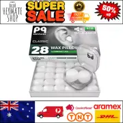 PQ Wax Ear Plugs for Sleep 28 Silicone Wax Earplugs for Sleeping & Swimming NEW