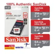 Micro SD Card SanDisk 64GB 128GB 256GB Ultra Class10 Mobile Phone Card 150MB/s