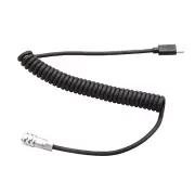 USB Type C PD Power Cord 2Pin to USB C Camera Battery Cable for Bmpcc4K 6K