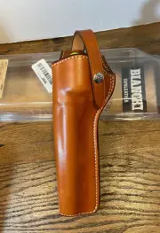 Bianchi 10069 1L Lawman LH Thumbsnap Holster, COLT SA, RUGER 7.5" etc- LEFT HAND