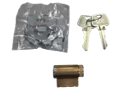 10-PACK US Lock Knob/Deadbolt Cylinder Universal RA Keyway Chrome KA2