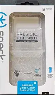 Speck Presidio Perfect Fold Case - Samsung Galaxy Z Flip4 / Galaxy Z Flip3
