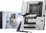 MSI Z790 Project Zero, Back-Connect ATX - Supports Intel 14th / 13th / 12th Gen Core Processors, LGA 1700-55A DrMOS VRM, DDR5 Memory Boost 7200+MHz/OC, PCIe 5.0 x16, 4 x M.2 Gen4, Wi-Fi 7