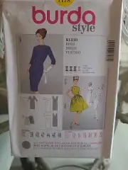 Burda Style Sewing Pattern 7178 Size 12-22 Shift Dress Vintage