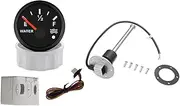 ELING 450mm Water Level Sending Unit 0-190ohm with 52mm Water Level Gauge Meter with Backlight for Car Trucks