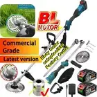 Brushless Cordless Lawn Grass Line Trimmer Whipper Snipper For Makita 18VBattery
