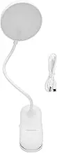 Desk Lamp Clip on Light, LED Desk Lamp with Clamp, Clip on Light Reading Light, Rechargeable and Battery Powered Reading Light, Cordless Book Lamp, Dimming Brightness